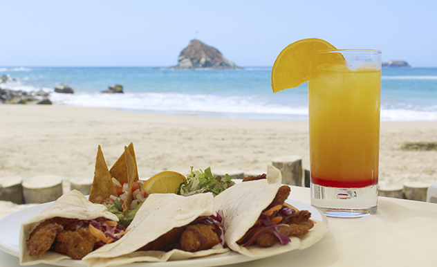 Beach Club and activities at Pacifica Resort Ixtapa